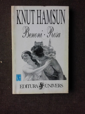 BENONI . ROSA , KNUT HAMSUN foto