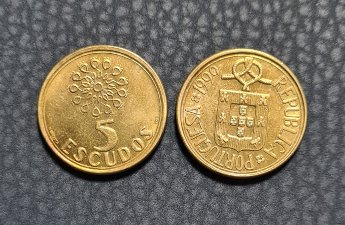 Portugalia 5 escudos 1999