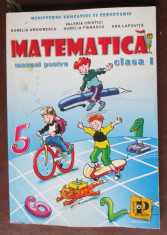 Matematica. Manual clasa 1-V.Cristici, A.Arghirescu, A.Fierascu, Ana Lapovita foto