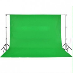 Fundal studio foto verde, FST, 3 x 2 m din panza polipropilenica foto