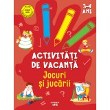 Activitati de vacanta. Jocuri si jucarii (3-4 ani)