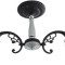 Lustra Flavum Crom+Negru+Alb 2xE27 60W