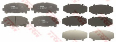 Set placute frana,frana disc HONDA ACCORD VIII TOURER (2008 - 2016) TRW GDB3477 foto