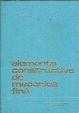 Mecanisme si Elemente Constructive Mecanica Fina Traian Demian, Editura Didactica Pedagogica 1976, Carte Educationala