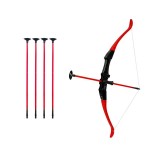 Jucarie Arc si 5 sageti cu ventuza incluse, Rosu/Negru, ATU-084683, Oem