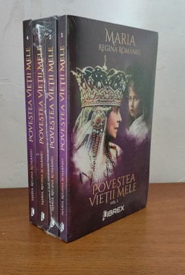 Maria Regina Rom&amp;acirc;niei - Povestea vieții mele (4 volume / sigilate / &amp;icirc;n țiplă) foto