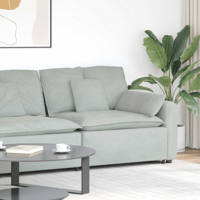 Modul modular de capăt pentru cotieră canapea cu perne 100 cm foto