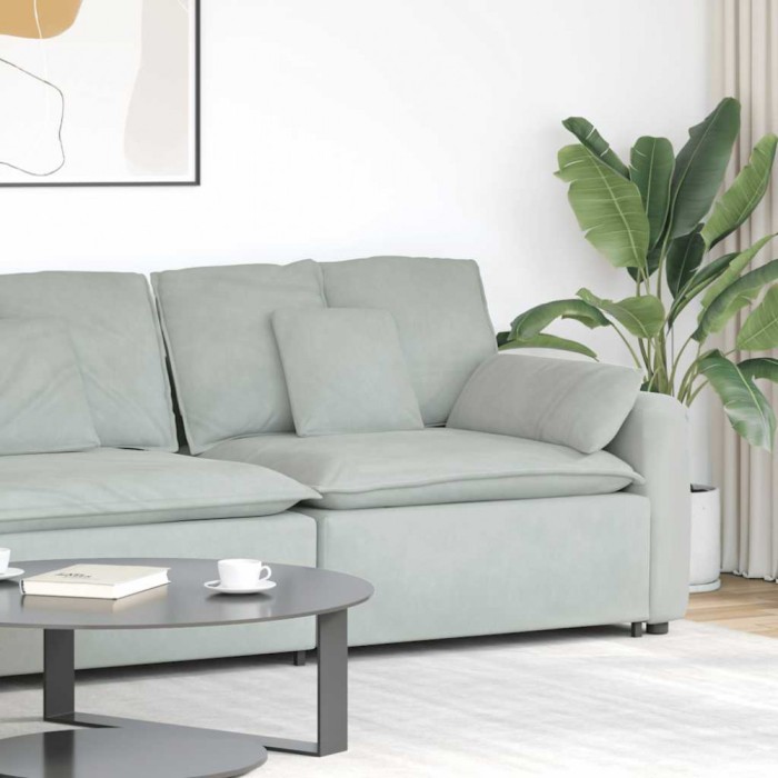Modul modular de capăt pentru cotieră canapea cu perne 100 cm