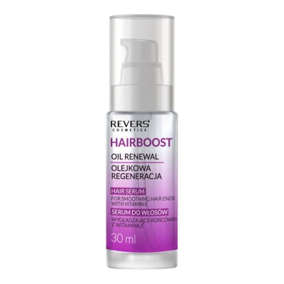 Ser siliconic cu vitamina E pentru netezirea varfurilor de par, Hairboost, Revers foto