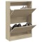 vidaXL Pantofar, stejar sonoma, 60x21x87,5 cm, lemn compozit