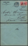 Austria 1905 Postal History Rare Old Cover Vienna to Lille France DB.295