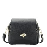 Cumpara ieftin Geanta mica din piele naturala 1502 122 Negru