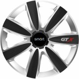 Cumpara ieftin Set 4 Capace Roti GTX Carbon Gri-Negru R15, Pentru Smart, Autohelix MSA