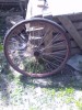 Roata veche cu butuc Bicicleta Tohan