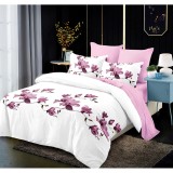 Cumpara ieftin Lenjerie de Pat Bumbac Finet, 6 Piese, Pat Dublu - XIA248