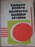 Cantece pentru Invatarea Limbilor Straine - Simion Morarescu, 1978, Editura Didactica si Pedagogica, Carte Limbi Straine