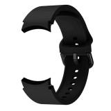Cumpara ieftin Curea din silicon 20 mm, marca THD pentru Samsung Galaxy Watch 4 Classic 46 mm/42 mm si Samsung Galaxy Watch 4 44 mm/40 mm, culoarea negru
