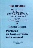 Cumpara ieftin Purtarea de buna cuviinta intre oameni - Timotei Cipariu, carte de istorie, 2014, 54 pagini