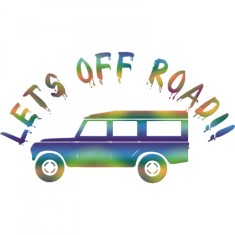 Sticker Land Rover Let s Off Road