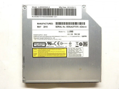 109. Unitate optica laptop - DVD-RW PANASONIC | UJ890ADAA-A foto