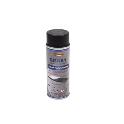 Spray Primer Profesional Champion 400ml Negru Mat Cod: RAL9011 foto