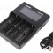 Incarcator litiu4x18650 universal USB C LCD VC4SL