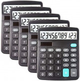 Calculatoare 5ack Afișaj mare pentru birou, Calculator solar, Calculator de biro, Oem