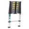 Scara telescopica Detoolz, 4.4 m, 15 trepte, aluminiu, maxim 150 kg