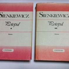 HENRYK SIENKIEWICZ- POTOPUL, VOL. I + VOL. II, BUCURESTI, 1989, APROAPE NOI