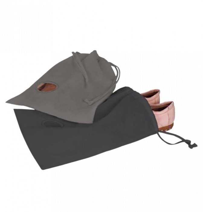 Sac depozitare incaltaminte, negru, 32x42 cm - 2 buc.