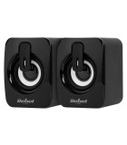 Boxe PC 2.0 2x3W alimentare USB 5V control volum CS-15 REBEL