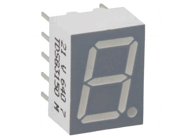 Afișaj LED 7 Segmente 10mm Verde