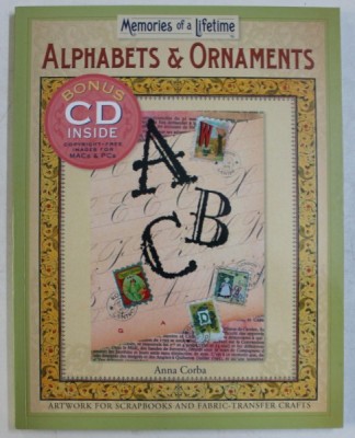 ALPHABETS and ORNAMENTS by ANNA CORBA , 2005 , CONTINE CD * foto