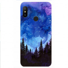 Husa Xiaomi Mi A2 Silicon Gel Tpu Model Night Forest foto