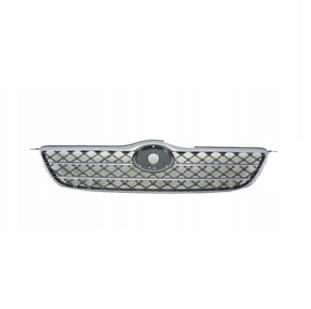 Grila radiator Toyota Corolla Sedan/Combi, 01.2002-12.2003, crom/gri, 531111A450, 811405-2