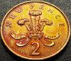 Moneda 2 (TW0) NEW PENCE- ANGLIA / MAREA BRITANIE, anul 1979 *cod 622, Europa, Bronz