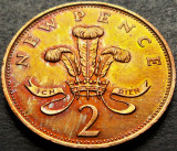 Cumpara ieftin Moneda 2 (TW0) NEW PENCE- ANGLIA / MAREA BRITANIE, anul 1979 *cod 622, Europa, Bronz