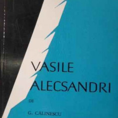 VASILE ALECSANDRI-GEORGE CALINESCU