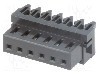 Conector semnal, 6 pini, pas 2.5mm, serie NR, JST - 06NR-E4K foto