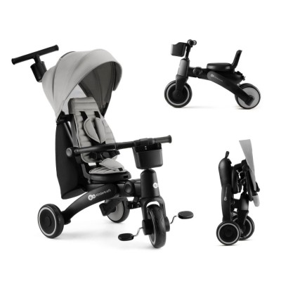 TRICICLETA KINDERKRAFT JAZZ 2, GREY foto