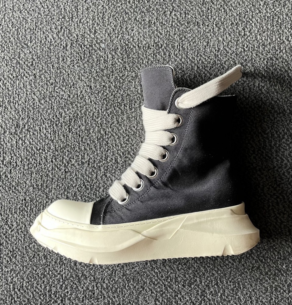 Rick Owens Drkshdw Black Jumbo Lace Abstract | arhiva Okazii.ro