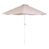 Umbrela Gradina/Terasa Strend Pro, Manivela, 230cm, Bej, Otel, Protectie UV