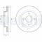Set discuri frana spate DELPHI, Ford Fiesta VII (Hj, Hf), 05.2017-, spate; puntea spate; Sistem de franare : TEVES