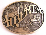 CATARAMA ALAMA AWD - AWARD DESIGN MEDALS DECOR BLAZON ALBERTA CANADA 9.3 CM