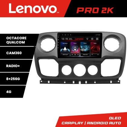 Navigatie Opel Movano, Renault Master 2010-2021 Android radio gps internet 8 core QLED 2K 8+256 360GB 4-Core Lenovo v2 CarStore Technology