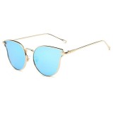 Ochelari Soare Dama - CAT EYE DESIGN - Rama Metal , Protectie UV 100% - Model 8