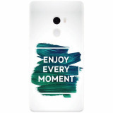 Husa silicon pentru Xiaomi Mi Mix 2, Enjoy Every Moment Motivational