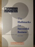 THE HALLMARKS FOR SUCCESSFUL BUSINESS. SURVIVAL, CHANGE, GROWTH-FAVID HALL-132619