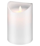 Lumanare LED Real Wax alb 10x15cm Goobay 66521