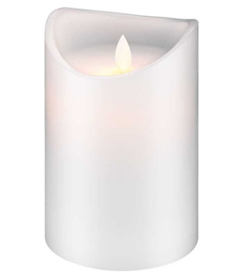 Lumanare LED Real Wax alb 10x15cm Goobay 66521 foto